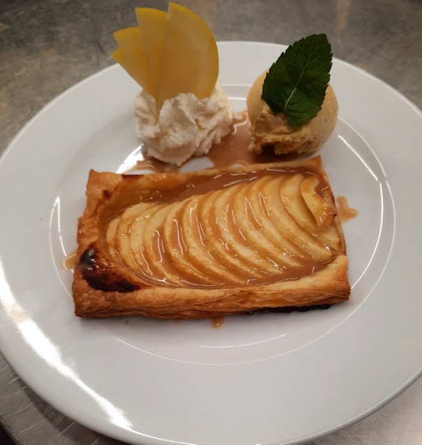 Dessert tarte aux pommes